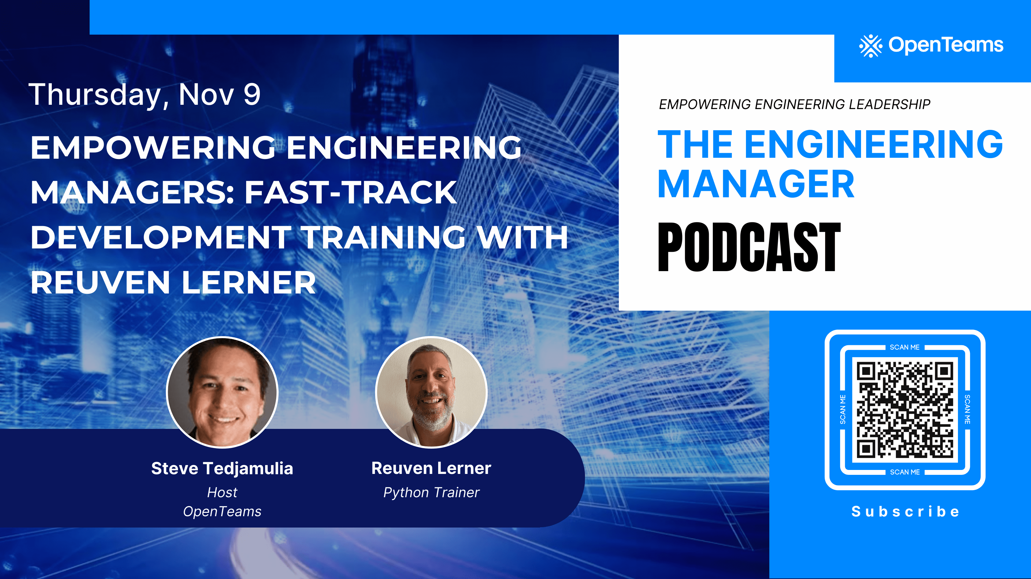 Empowering Engineering Managers with Reuven Lerner's FastTrack